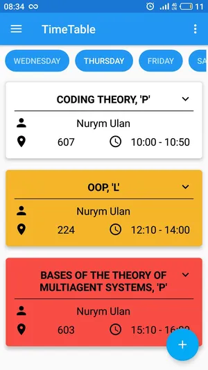 TimeTable